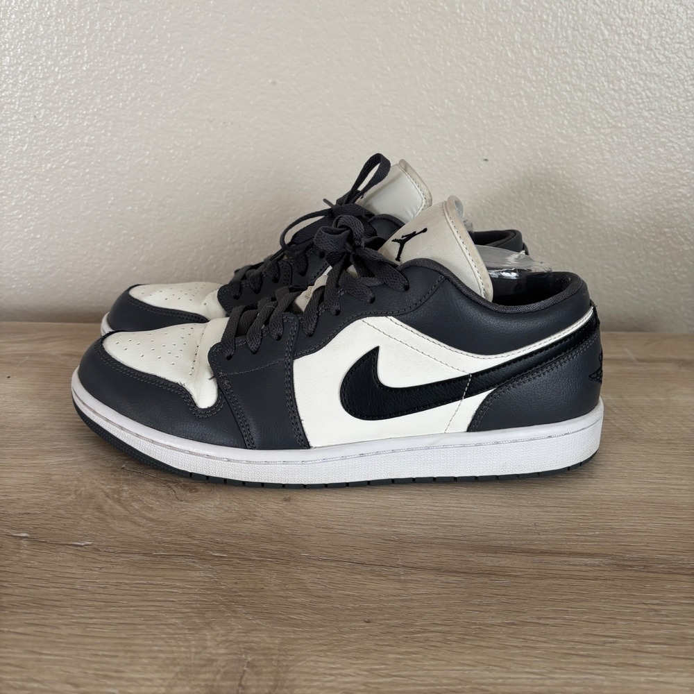 Nike Air Jordan 1 Low Dark Grey Shadow Mens‎ Size 10.5 Women's Size 12